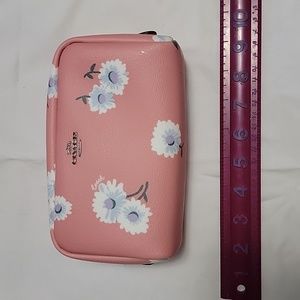 Coach mini boxy cosmetic case.